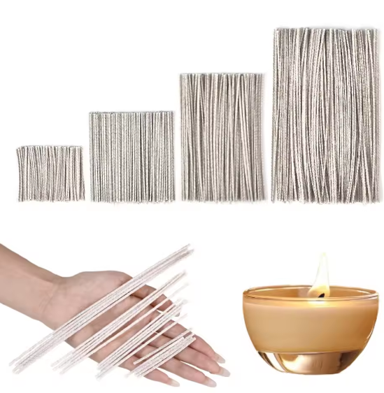 Candle Making Wicks - 100개 6-20cm 왁스 코튼 캔들 심지