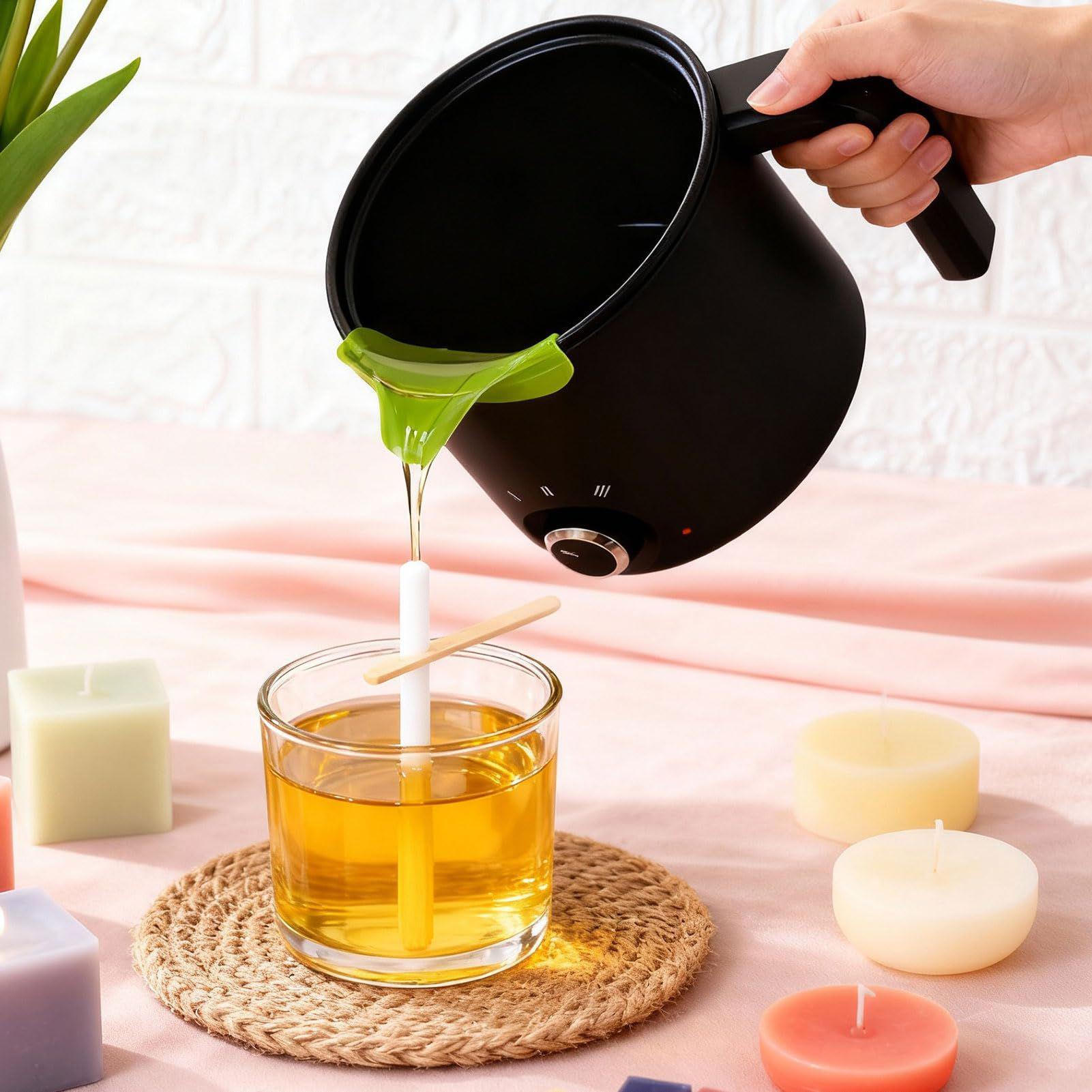 Candle Making Temperature - EU 1.5L 왁스 멜팅팟 양초 왁스