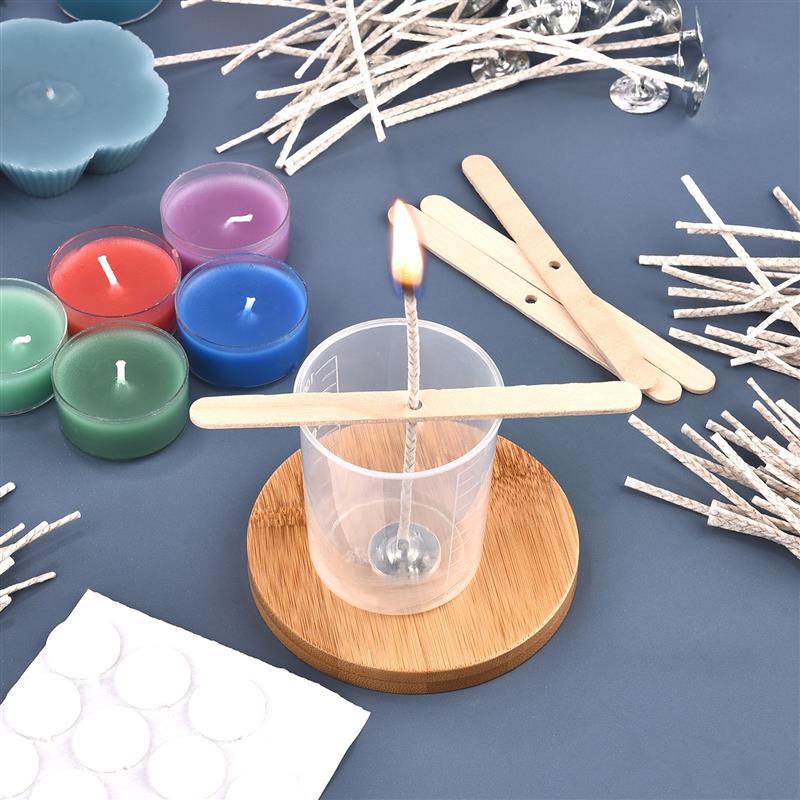초 심지 사전 왁스 Diy 초 만들기 30 개, 낮은  - Candle Making Wicks 리뷰 및 가격