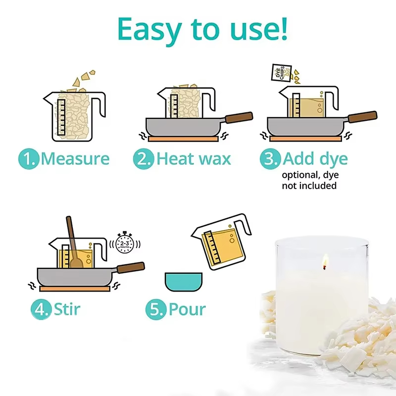 1kg/500/250/100g 수제 양초용 순수 소이  - Candle Making Things 리뷰 및 가격