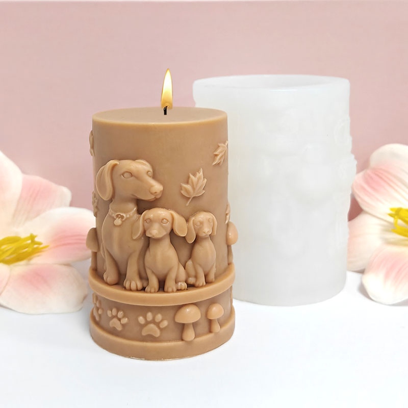닥스훈트 실리콘 캔들 몰드, 귀여운 다양한 모양의 DI - Candle Making Temperature 리뷰 및 가격