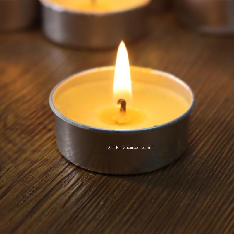 100 심지 100 스티커 포함 빈 차 왁스 원형 알루 - Candle Making Wicks 리뷰 및 가격