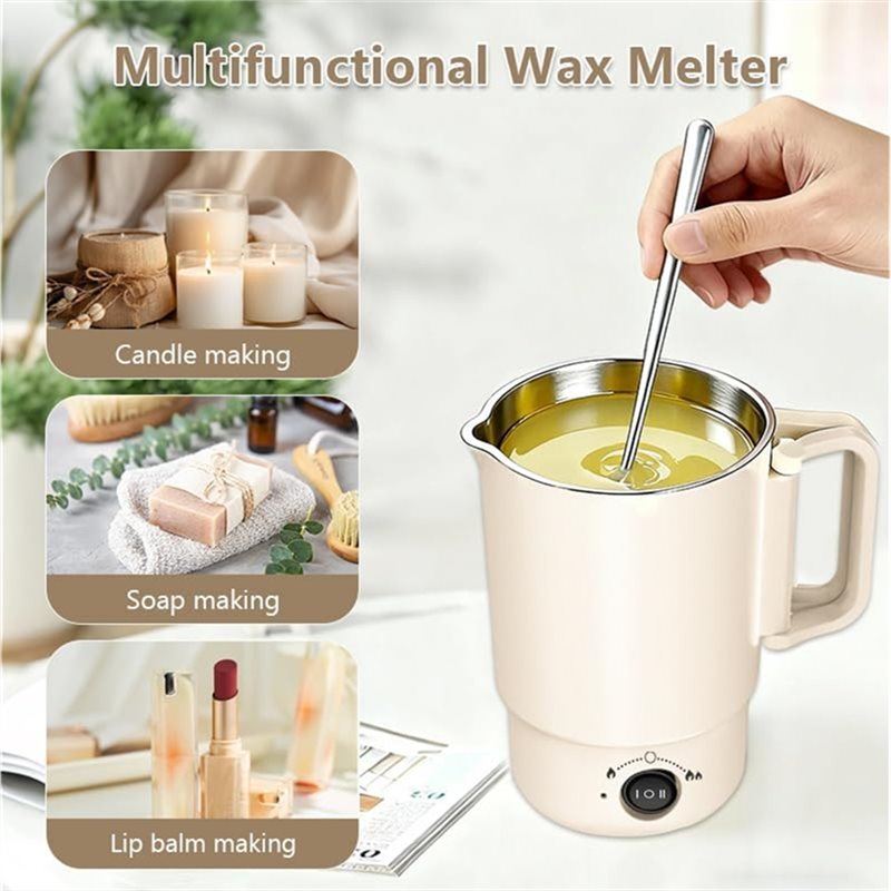 A47U 전기 왁스 멜팅 포트 키트(온도계 포함) 80 - Candle Making Kit Diy 리뷰 및 가격