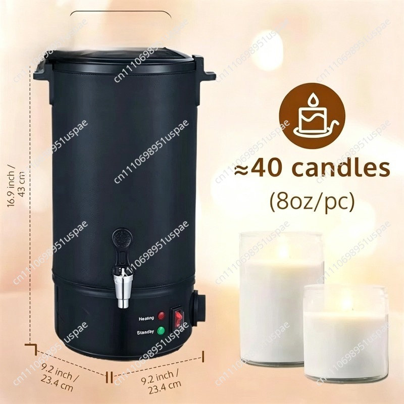6L 8L 스테인리스 스틸 왁스 멜터 전기 왁스 멜팅  - Candle Making Temperature 리뷰 및 가격