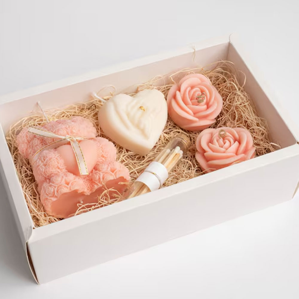 테디 베어 열 로즈 실리콘 양초 금형 3pcs 구호 손 - Candle Making Kit Diy 리뷰 및 가격