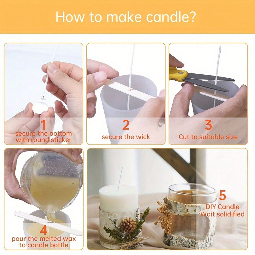 5/10/20/30/50개 나무 캔들 심 홀더 1홀 센 - Candle Making Wicks 리뷰 및 가격